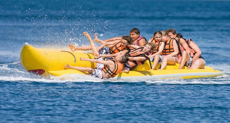 Exciting Banana Boat Ride in Qeshm: Thrills and Fun in the Persian Gulf Waters